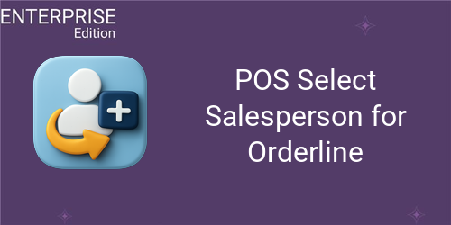 POS Select Salesperson for Orderline For Enterprise
