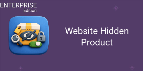 Website Hidden Product For Enterprise