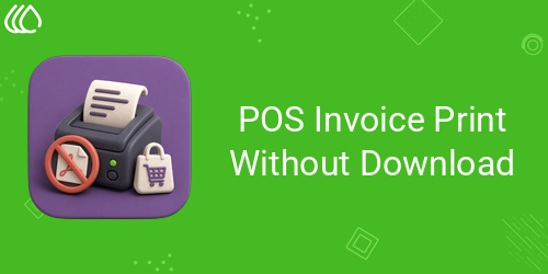 POS Invoice Print Without Download
