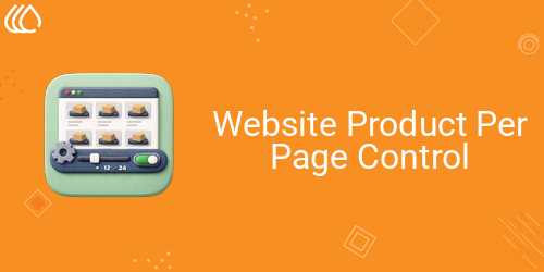 Website Product Per Page Control