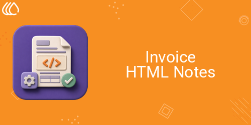 Invoice HTML Notes