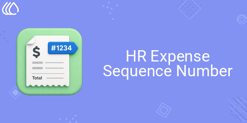 HR Expense Sequence Number