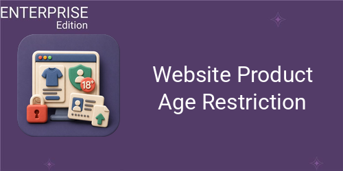 Website Product Age Restriction For Enterprise