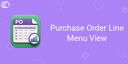 Purchase Order Line Menu and Analysis