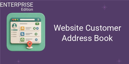 Website Customer Address Book For Enterprise