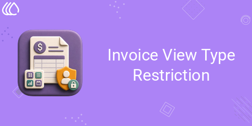 Invoice View Type Restriction