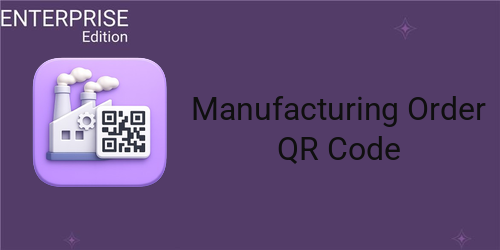 Manufacturing Order QR Code For Enterprise