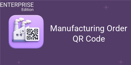 Manufacturing Order QR Code For Enterprise