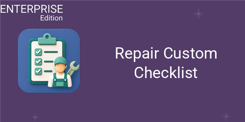 Repair Custom Checklist For Enterprise