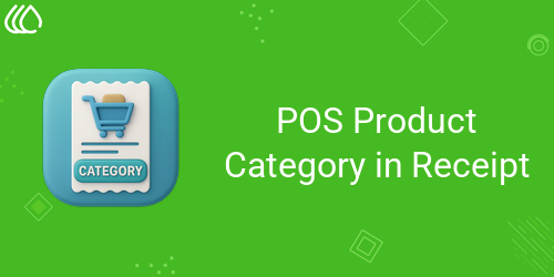 POS Product Category in Receipt
