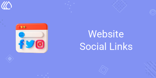 Website Social Links