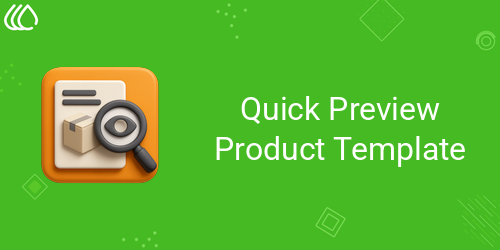 Quick Preview Product Template