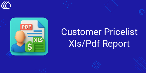 Customer Pricelist xls/pdf Report