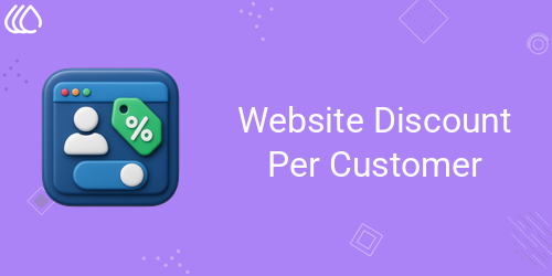 Website Discount Per Customer
