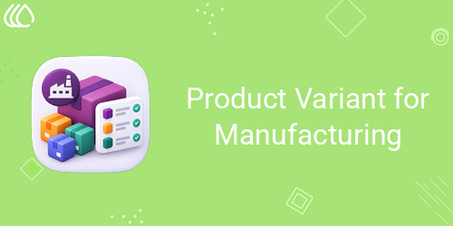 Manufacturing Product Variant Menu