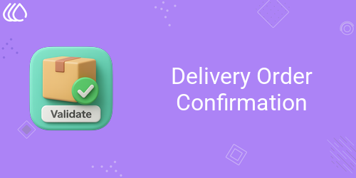 Delivery Order Confirmation