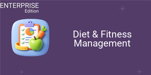 Diet & Fitness Management For Enterprise