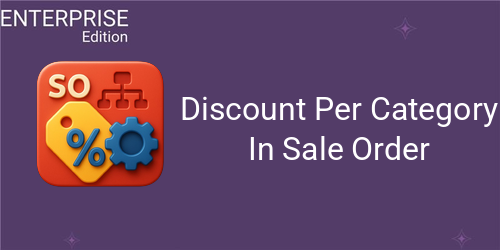Discount Per Category In Sale Order For Enterprise
