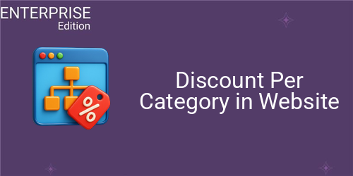 Discount Per Category in Website For Enterprise