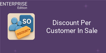 [eg_sale_discount_per_customer_enterprise_V19] Discount Per Customer In Sale For Enterprise (19.0)