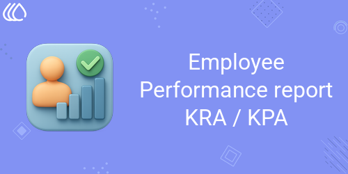 Employee Performance report KRA/KPA
