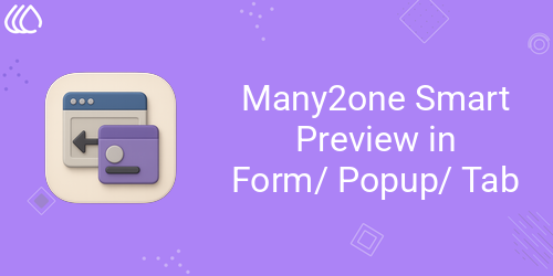 Many2one Record Viewer | Many2one Smart Popup | Many2one Record in Tab
