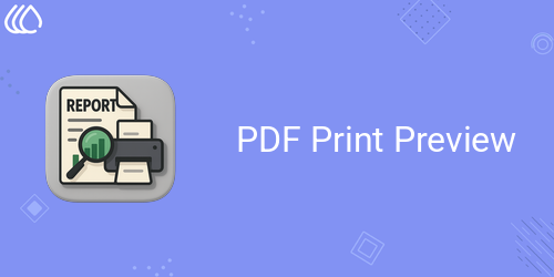 PDF Print Preview
