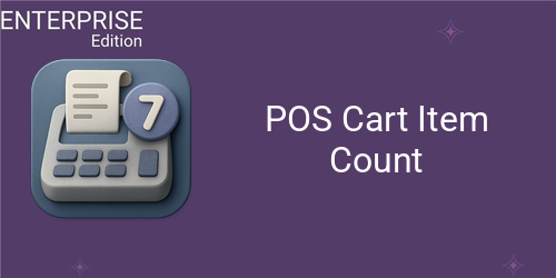 POS Cart Item Count For Enterprise