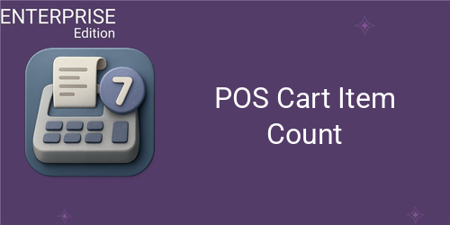 POS Cart Item Count For Enterprise