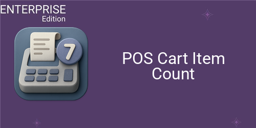 POS Cart Item Count For Enterprise
