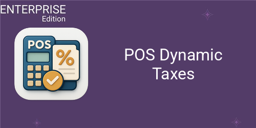 [eg_pos_dynamic_taxes_enterprise_V19] POS Dynamic Taxes For Enterprise (19.0)