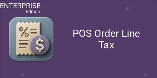 POS Order Line Tax For Enterprise