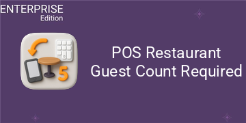 [eg_pos_restaurant_guest_required_enterprise_V19] POS Restaurant Guest Count Required For Enterprise (19.0)