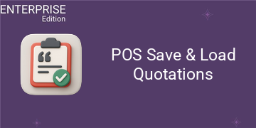 [eg_pos_quotation_enterprise_V19] POS Save & Load Quotations For Enterprise (19.0)