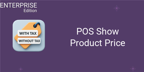 POS Show Product Price For Enterprise
