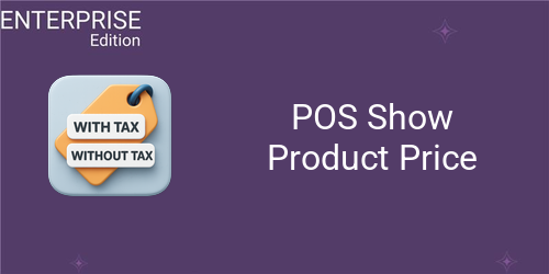 POS Show Product Price For Enterprise