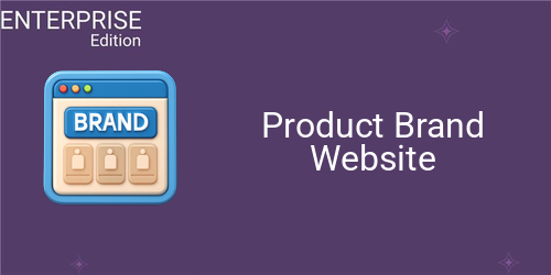 Product Brand Website For Enterprise