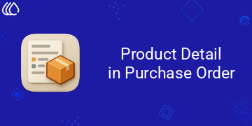 Product Detail in Purchase Order