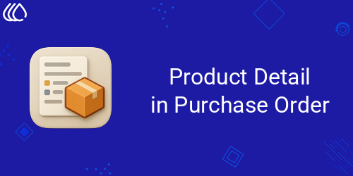 Product Detail in Purchase Order
