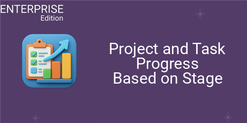 Project and Task Progress Based on Stage For Enterprisea