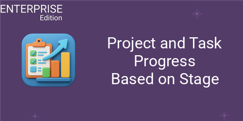 Project and Task Progress Based on Stage For Enterprisea