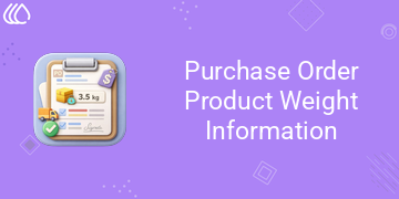 [eg_po_weight_V19] Purchase Order Product Weight Information (19.0)