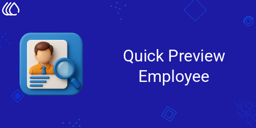 Quick Preview Employee