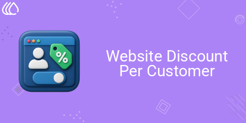 Website Discount Per Customer
