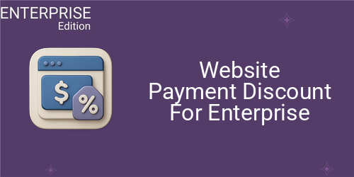 Website Payment Discount For Enterprise