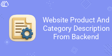 [eg_website_description_from_backend_V19] Website Product And Category Description From Backend (19.0)