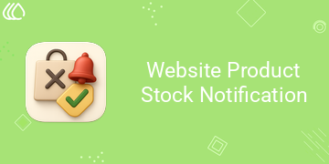 Website Product Stock Notification