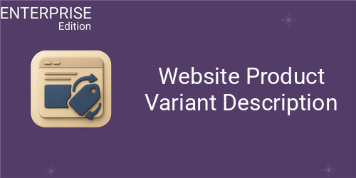 Website Product Variant Description For Enterprise