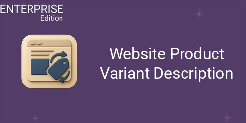 Website Product Variant Description For Enterprise