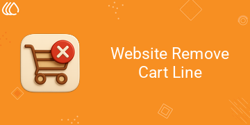 Website Remove Cart Line